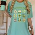 ALL Booked For St Patricks Day Bookish Leprechaun Bookworm Women's Comfort Colors T-Shirt Violet ALL Booked For St Patricks Day Bookish Leprechaun Bookworm Women's Comfort Colors T-Shirt Violet
