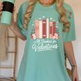 All Booked For Valentines Book Lovers Hearts Women's Comfort Colors T-Shirt Violet