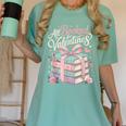 All Booked For Valentines Stacked Books Women's Comfort Colors T-Shirt Violet All Booked For Valentines Stacked Books Women's Comfort Colors T-Shirt Violet