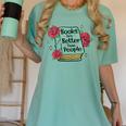 Books Are Better Than People Bookworm Librarian Reader Women's Comfort Colors T-Shirt Violet Books Are Better Than People Bookworm Librarian Reader Women's Comfort Colors T-Shirt Violet