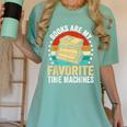 Books Are My Favorite Time Machines Women's Comfort Colors T-Shirt Violet Books Are My Favorite Time Machines Women's Comfort Colors T-Shirt Violet