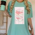 Books Flowers Art Flower Stack Pastel Feminine Women's Comfort Colors T-Shirt Violet Books Flowers Art Flower Stack Pastel Feminine Women's Comfort Colors T-Shirt Violet