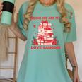 Books Are My Love Language Valentine Book Reading Teacher Women's Comfort Colors T-Shirt Violet Books Are My Love Language Valentine Book Reading Teacher Women's Comfort Colors T-Shirt Violet