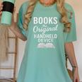 Books The Original Handheld Device – Reading Women's Comfort Colors T-Shirt Violet