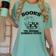 Books The Original Handheld Device Book Lover Women's Comfort Colors T-Shirt Violet