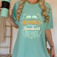 Books The Original Handheld Device Women's Comfort Colors T-Shirt Violet