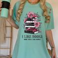I Like Books More Than I Like People Reader Teacher Bookworm Women's Comfort Colors T-Shirt Violet I Like Books More Than I Like People Reader Teacher Bookworm Women's Comfort Colors T-Shirt Violet