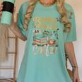 Books Plants And Coffee Growing Plant Gardening Planting Women's Comfort Colors T-Shirt Violet