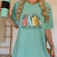 Books Wildflowers There Is No Such Thing As Too Many Books Women's Comfort Colors T-Shirt Violet