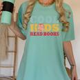 Bookworm Cool Kids Read Books Book Lover Reading Women's Comfort Colors T-Shirt Violet