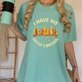 Bookworm I Have No Shelf Control Book Lover Women's Comfort Colors T-Shirt Violet