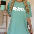 Brooklyn Public Library NY New York Neighborhood Book Lover Women's Comfort Colors T-Shirt Violet
