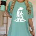 Burrow Prairie Dog Word Art Introvert Nature Retreat Men Women Kids Women's Comfort Colors T-Shirt Violet