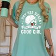 I Buy Her Books And Call Her A Good Girl Reading Book Lover Women's Comfort Colors T-Shirt Violet