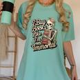 I Buy Books Like I'm Immortal Reader Meme Graphic Women's Comfort Colors T-Shirt Violet