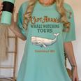 Captain Ahab’s Whale Watching Tours – Moby Book Parody Women's Comfort Colors T-Shirt Violet