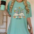 Chapter 12 Years Old 12th Birthday Wildflower Book Lover Women's Comfort Colors T-Shirt Violet