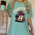 Chapter 18 18th Birthday Women Book Lovers Its My Birthday Women's Comfort Colors T-Shirt Violet
