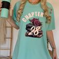Chapter 28 28th Birthday Women Book Lovers Its My Birthday Women's Comfort Colors T-Shirt Violet Chapter 28 28th Birthday Women Book Lovers Its My Birthday Women's Comfort Colors T-Shirt Violet