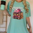 Chapter 67 Floral Book Stack Women's Comfort Colors T-Shirt Violet Chapter 67 Floral Book Stack Women's Comfort Colors T-Shirt Violet