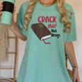 Christian Quote Holy Bible Crack This Book Not Drugs Women's Comfort Colors T-Shirt Violet Christian Quote Holy Bible Crack This Book Not Drugs Women's Comfort Colors T-Shirt Violet