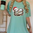 Christmas Book Festive Holiday Xmas Women's Comfort Colors T-Shirt Violet