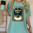 A Christmas Carol Book Cover By Charles Dickens Women's Comfort Colors T-Shirt Violet