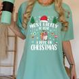 Christmas Tee Most Likely To Read A Book On Christmas Women's Comfort Colors T-Shirt Violet Christmas Tee Most Likely To Read A Book On Christmas Women's Comfort Colors T-Shirt Violet