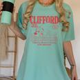 Clifford The Big Red Dog Reading Club Est 1988 Kids Books Women's Comfort Colors T-Shirt Violet Clifford The Big Red Dog Reading Club Est 1988 Kids Books Women's Comfort Colors T-Shirt Violet