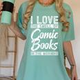 Comic Book Women's Comfort Colors T-Shirt Violet