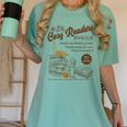Cozy Girl Book Club Cozy Readers Book Club Women's Comfort Colors T-Shirt Violet