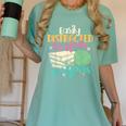 Crochet And Reading Crocheter Bookish Crocheting Book Lover Women's Comfort Colors T-Shirt Violet