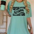 Crying Over Fictional Characters Book Lovers Women's Comfort Colors T-Shirt Violet