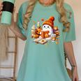 Cute Ghost Reading Book Lovers Halloween Pumpkin Women Girls Women's Comfort Colors T-Shirt Violet Cute Ghost Reading Book Lovers Halloween Pumpkin Women Girls Women's Comfort Colors T-Shirt Violet