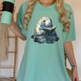 Cute Manatee Reading Book Bookworm Readers Manatee Lover Women's Comfort Colors T-Shirt Violet Cute Manatee Reading Book Bookworm Readers Manatee Lover Women's Comfort Colors T-Shirt Violet