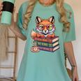 Cute Nerdy Fox Read Books Be Kind Stay Weird Book Club Premium Tri-Blend Women's Comfort Colors T-Shirt Violet Cute Nerdy Fox Read Books Be Kind Stay Weird Book Club Premium Tri-Blend Women's Comfort Colors T-Shirt Violet