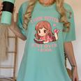 Cute Reading Outfit Book Lover Tee For Women Who Read Women's Comfort Colors T-Shirt Violet