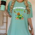 Dad Of Caterpillar Birthday Reading Books Lovers Women's Comfort Colors T-Shirt Violet