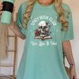 Dark Romance Lover Spicy Book Club Bookish Merch Morally Women's Comfort Colors T-Shirt Violet Dark Romance Lover Spicy Book Club Bookish Merch Morally Women's Comfort Colors T-Shirt Violet