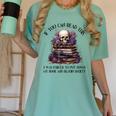 Dark Romance Merch I Put Down My Book Lover Spicy Skeleton Women's Comfort Colors T-Shirt Violet Dark Romance Merch I Put Down My Book Lover Spicy Skeleton Women's Comfort Colors T-Shirt Violet