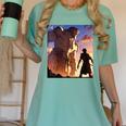 David And Goliath Bible Book Of Samuel Famous Bible Story Women's Comfort Colors T-Shirt Violet