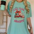 Dear Santa Only My Books Were Naughty Women's Comfort Colors T-Shirt Violet Dear Santa Only My Books Were Naughty Women's Comfort Colors T-Shirt Violet