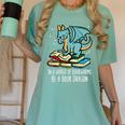Be A Dragon Read Reading Book Librarian Men Women Kids Women's Comfort Colors T-Shirt Violet Be A Dragon Read Reading Book Librarian Men Women Kids Women's Comfort Colors T-Shirt Violet