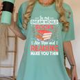 In My Dream World Books Are Free And Reading Make You Women's Comfort Colors T-Shirt Violet In My Dream World Books Are Free And Reading Make You Women's Comfort Colors T-Shirt Violet