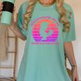 With A Dreamy Far-Off Look And Her Nose Stuck In A Book Women's Comfort Colors T-Shirt Violet With A Dreamy Far-Off Look And Her Nose Stuck In A Book Women's Comfort Colors T-Shirt Violet