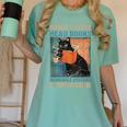 Drink Coffee Read Books Dismantle Systems Of Oppression Cat Women's Comfort Colors T-Shirt Violet Drink Coffee Read Books Dismantle Systems Of Oppression Cat Women's Comfort Colors T-Shirt Violet