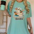 Easily Distracted By Books Book Wildflowers Book Lovers Women's Comfort Colors T-Shirt Violet