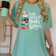 Easily Distracted By Books And Gnomes Women's Comfort Colors T-Shirt Violet Easily Distracted By Books And Gnomes Women's Comfort Colors T-Shirt Violet