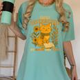 Easily Distracted By Cats And Books Cute Cat Book Lover Women's Comfort Colors T-Shirt Violet Easily Distracted By Cats And Books Cute Cat Book Lover Women's Comfort Colors T-Shirt Violet