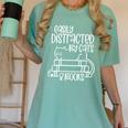 Easily Distracted By Cats And Books Reading Cat Women's Comfort Colors T-Shirt Violet Easily Distracted By Cats And Books Reading Cat Women's Comfort Colors T-Shirt Violet
